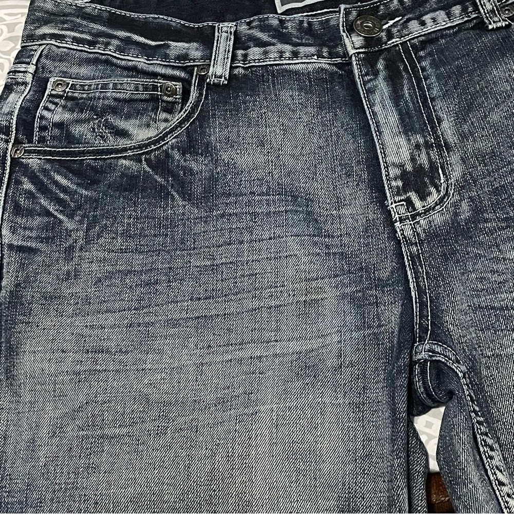 Inc International Concepts Jeans Mens 34x30 Barcelona Relaxed Fit Dark Gray - Picture 4 of 15